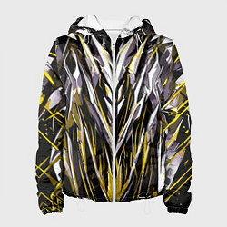 Женская куртка Острый металл жёлтый