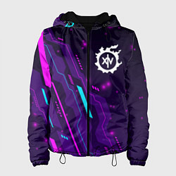 Женская куртка Final Fantasy neon gaming