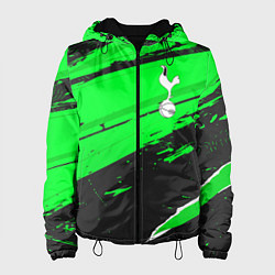 Куртка с капюшоном женская Tottenham sport green, цвет: 3D-черный