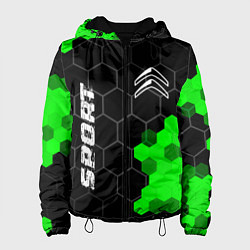 Женская куртка Citroen green sport hexagon