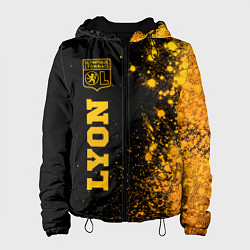 Женская куртка Lyon - gold gradient по-вертикали