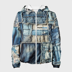 Женская куртка Patchwork denim - vogue