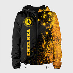 Женская куртка Chelsea - gold gradient по-вертикали