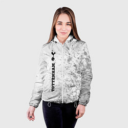 Куртка с капюшоном женская Tottenham sport на светлом фоне по-вертикали, цвет: 3D-белый — фото 2