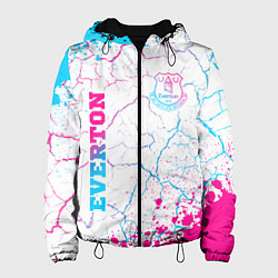 Женская куртка Everton neon gradient style вертикально