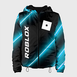Куртка с капюшоном женская Roblox неоновые лампы, цвет: 3D-черный
