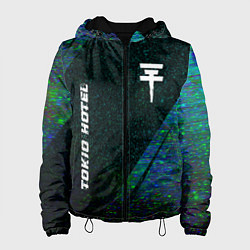 Женская куртка Tokio Hotel glitch blue