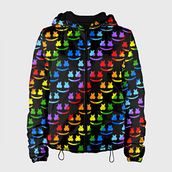 Женская куртка Marshmello dj colors