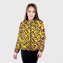 Куртка с капюшоном женская Stranger Things serials, цвет: 3D-черный — фото 2