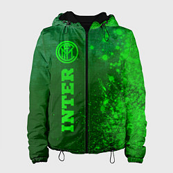 Женская куртка Inter - green gradient по-вертикали