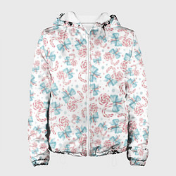 Женская куртка Новогодние леденцы