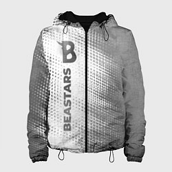 Женская куртка Beastars - white gradient по-вертикали