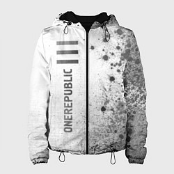 Женская куртка OneRepublic - white gradient по-вертикали
