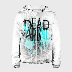 Куртка с капюшоном женская Dead by april краски, цвет: 3D-белый