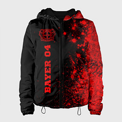 Женская куртка Bayer 04 - red gradient по-вертикали