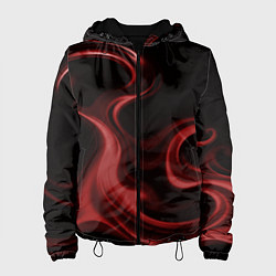 Куртка с капюшоном женская Color red, цвет: 3D-черный