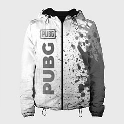 Женская куртка PUBG - white gradient по-вертикали