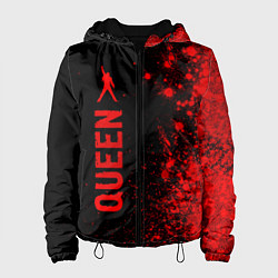 Женская куртка Queen - red gradient по-вертикали