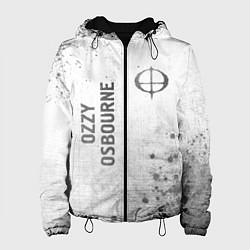 Женская куртка Ozzy Osbourne - white gradient вертикально