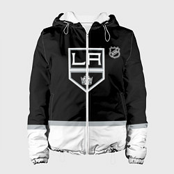 Куртка с капюшоном женская Лос Анджелес Кингз хоккей, цвет: 3D-белый