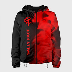 Женская куртка Sally Face - red gradient по-вертикали