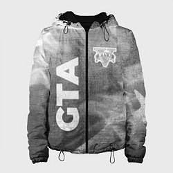 Женская куртка GTA - grey gradient вертикально