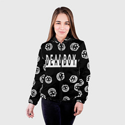 Куртка с капюшоном женская Deadboy - Bones, цвет: 3D-черный — фото 2