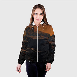 Куртка с капюшоном женская Эльбрус, цвет: 3D-белый — фото 2