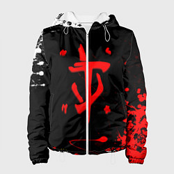 Женская куртка Doom краски всплеск