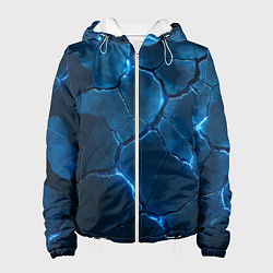 Женская куртка Неоновые плиты с камуфляжем