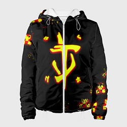 Женская куртка Doom x minecraft