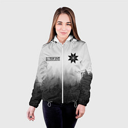 Куртка с капюшоном женская Лес - это мой храм, цвет: 3D-белый — фото 2