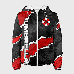 Женская куртка Umbrella corp - разрывы
