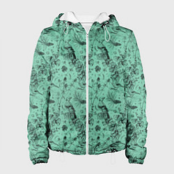 Куртка с капюшоном женская В Бузулукском бору, цвет: 3D-белый