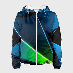 Женская куртка Neon colored geometric