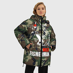 Куртка зимняя женская Best fisherman, цвет: 3D-черный — фото 2