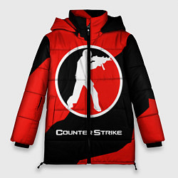 Женская зимняя куртка CS:GO Red Style