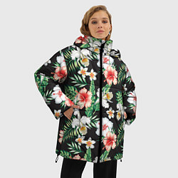 Куртка зимняя женская Фэшн 4, цвет: 3D-черный — фото 2