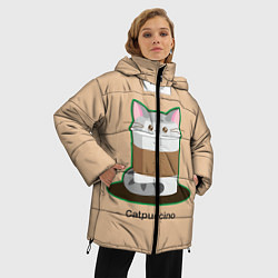 Куртка зимняя женская Catpuccino, цвет: 3D-черный — фото 2