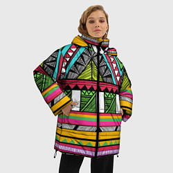 Куртка зимняя женская Зимбабве, цвет: 3D-черный — фото 2