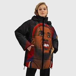 Куртка зимняя женская LeBron Smile, цвет: 3D-черный — фото 2