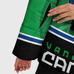 Куртка зимняя женская Vancouver Canucks, цвет: 3D-светло-серый — фото 2