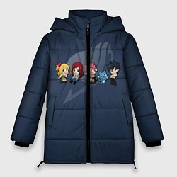 Куртка зимняя женская Хвост Феи, цвет: 3D-черный