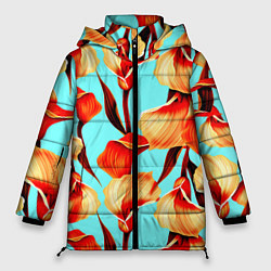 Женская зимняя куртка Summer Flowers