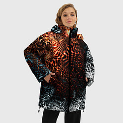 Куртка зимняя женская Technology, цвет: 3D-черный — фото 2