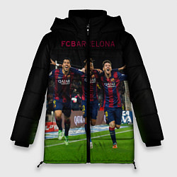 Куртка зимняя женская Barcelona6, цвет: 3D-черный