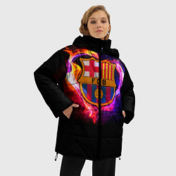 Куртка зимняя женская Barcelona7, цвет: 3D-черный — фото 2