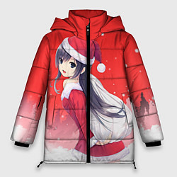 Женская зимняя куртка Аниме-снегурочка