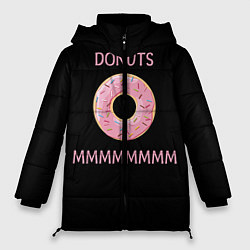 Куртка зимняя женская Donuts, цвет: 3D-красный