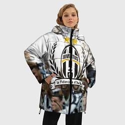 Куртка зимняя женская Juventus5, цвет: 3D-красный — фото 2